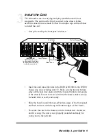 Preview for 9 page of METRObility Optical Systems R104-11 Installation And User Manual