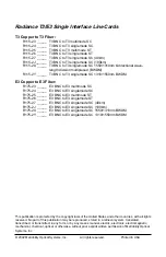 Preview for 2 page of METRObility Optical Systems R115-23 Installation & User Manual