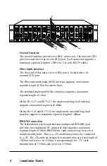 Preview for 8 page of METRObility Optical Systems R115-23 Installation & User Manual