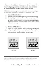 Предварительный просмотр 7 страницы METRObility Optical Systems R711-11 Installation & User Manual