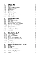 Preview for 2 page of Metrodata DC3 00 Series User Manual