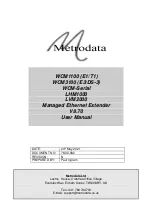 Metrodata MetroCONNECT LHM1000 User Manual preview