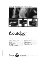 metrofires Outdoor 850 Installation & Owner'S Operation Manual preview