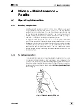 Предварительный просмотр 42 страницы Metrohm 750 Autosampler Instructions For Use Manual