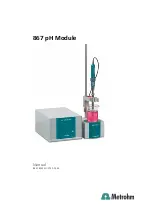 Metrohm 867 pH Module Manual preview