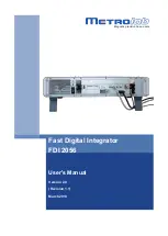 Предварительный просмотр 1 страницы Metrolab FDI 2056 User Manual