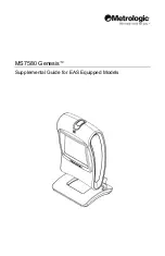 Metrologic Genesis MS7580 Supplemental Manual предпросмотр