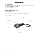 Preview for 9 page of Metrologic IS1000 Series Installation And User Manual