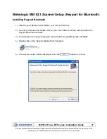 Предварительный просмотр 27 страницы Metrologic MS1633 FocusBT Installation Manual