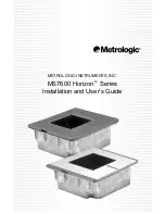 Предварительный просмотр 1 страницы Metrologic MS7620 Installation And User Manual