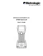 Metrologic SP5600 OptimusR User Manual preview