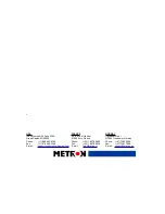 Предварительный просмотр 74 страницы METRON QA-45 User & Service Manual