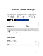 Предварительный просмотр 109 страницы METRON QA-90 User & Service Manual