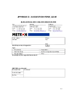 Предварительный просмотр 111 страницы METRON QA-90 User & Service Manual