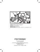 Preview for 71 page of Metronic 441626 Manual