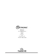 Preview for 20 page of Metronic 441827 Manual