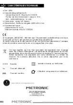 Предварительный просмотр 6 страницы Metronic 477077 Manual