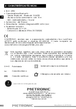 Предварительный просмотр 18 страницы Metronic 477077 Manual