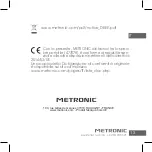 Предварительный просмотр 13 страницы Metronic 477078 Manual