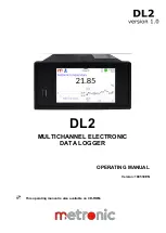 Preview for 1 page of Metronic DL2 Operating Manual