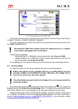 Preview for 44 page of Metronic DL7 Series Operating Manual