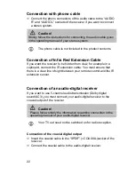 Предварительный просмотр 22 страницы Metronic DV3 Operating Manual