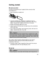 Предварительный просмотр 25 страницы Metronic DV3 Operating Manual