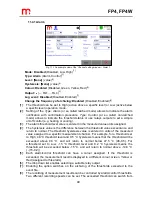 Preview for 49 page of Metronic FP4 Operating Manual