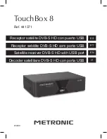 Metronic TouchBox 8 Manual предпросмотр