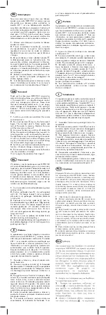 Preview for 1 page of Metronic ZAP 1 Quick Start Manual