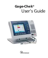 Metronics Gage-Chek User Manual preview