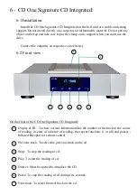 Предварительный просмотр 9 страницы METRONOME TECHNOLOGIE CD One-Signature Manual