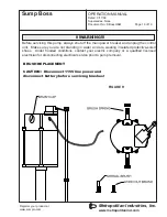 Preview for 16 page of Metropolitan Industries, Inc. Sump Boss BP2000 Installation & Service Manual