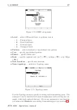 Предварительный просмотр 67 страницы metrotek ETS-1000 Operation Manual