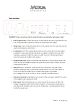 Preview for 5 page of METRUM Adagio User Manual