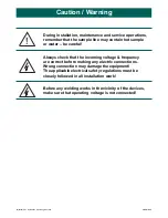 Preview for 3 page of metso automation kajaaniMCAi Installation, Operating & Service Manual