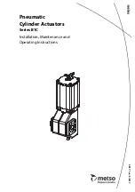 Предварительный просмотр 1 страницы Metso B1C series Operating Instructions Manual