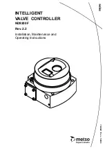 Metso ND9200F Installation Maintenance And Operating Instructions предпросмотр