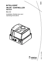 Предварительный просмотр 1 страницы Metso Neles ND9100P Installation Maintenance And Operating Instructions