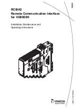 Metso Neles RCI9H2 Installation Maintenance And Operating Instructions preview