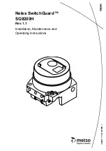 Metso Neles SwitchGuard SG9200H Installation Maintenance And Operating Instructions предпросмотр