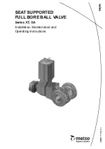 Metso Neles XA Series Installation Maintenance And Operating Instructions предпросмотр