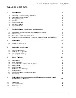 Preview for 3 page of Mettler Electronics Laser Sys Stim 540 Instruction Manual