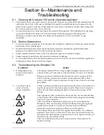 Preview for 25 page of Mettler Electronics Sonicator 740 Instruction Manual