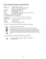 Preview for 20 page of Mettler Electronics Tens-Stim 211 Instruction Manual