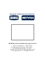 Preview for 20 page of METVISA BIMG LAR.1,5 Instruction Manual