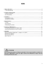 Preview for 3 page of METVISA BIMG MCG8110M604 Instruction Manual