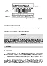 Preview for 8 page of METVISA BIMG RDA Series Instruction Manual