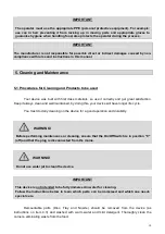 Preview for 14 page of METVISA BIMG RDA Series Instruction Manual