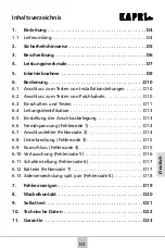 Preview for 4 page of Metz Connect Kapri Plus User Manual